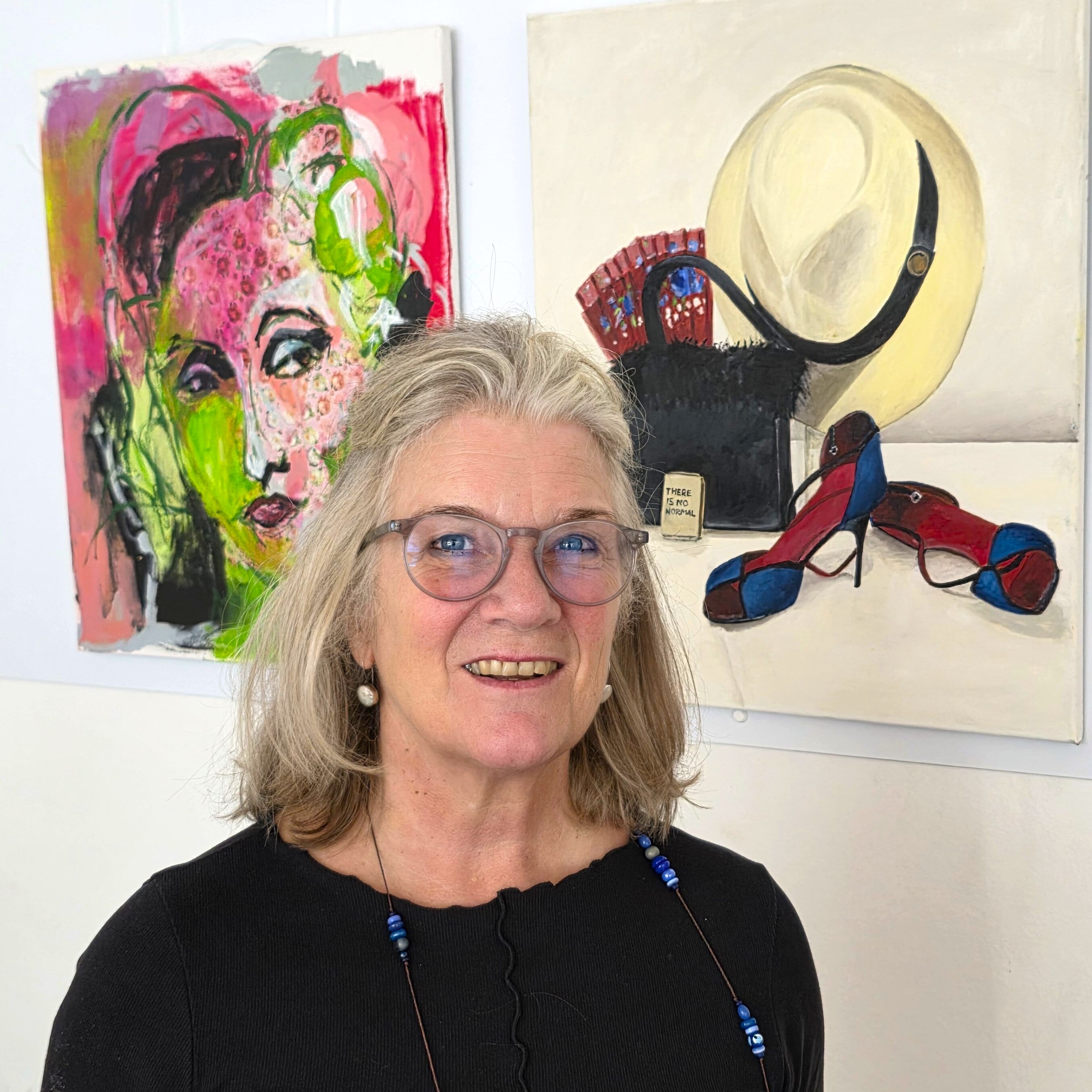 Heike Hörter stelle im Zentrum für gute Taten aus