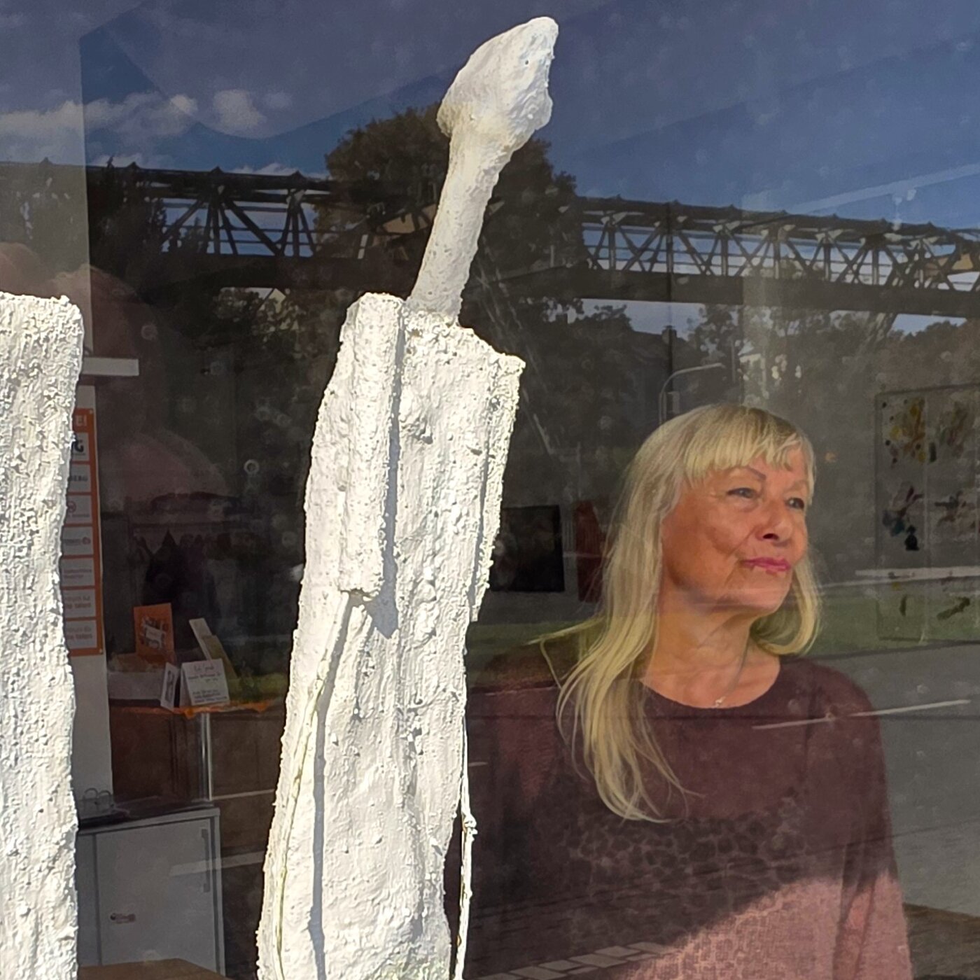 Mechthild Scholden stellte bei der WOGA im Zentrum für gute Taten aus