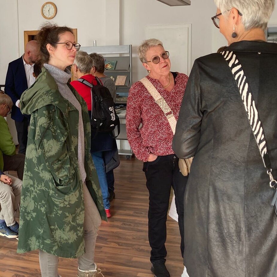 Gespräche über Kunst und Ehrenamt Gespräche über Kunst und Ehrenamt