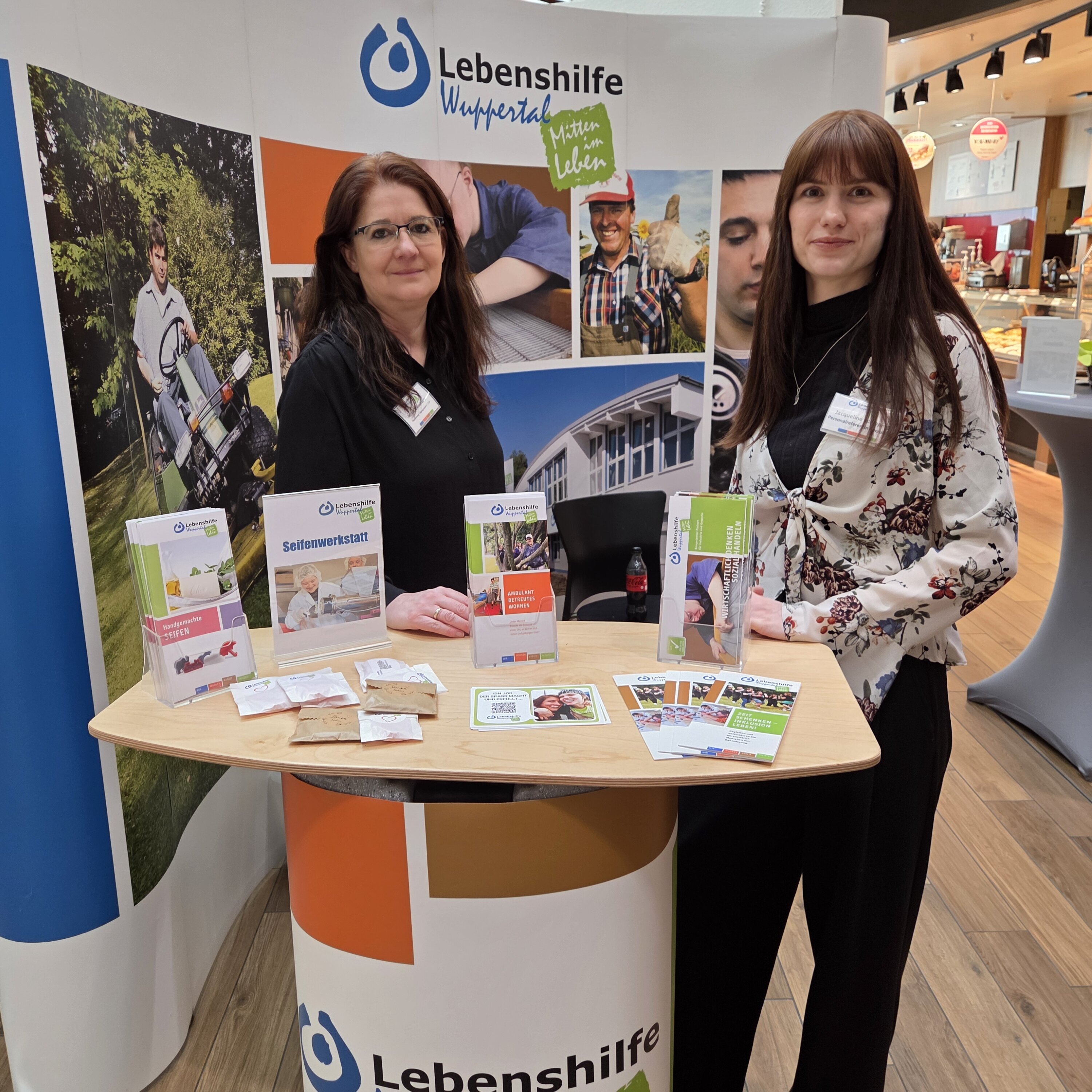 Am Stand der Wuppertaler Lebenshilfe